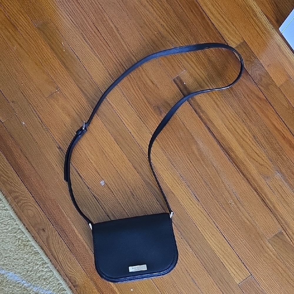 Kate Spade Black Leather Crossbody Bag